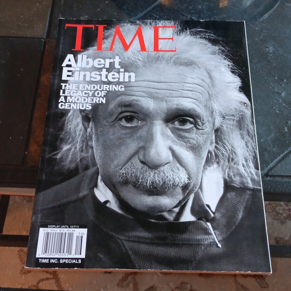 TIME MAGAZINE ALBERT EINSTEIN